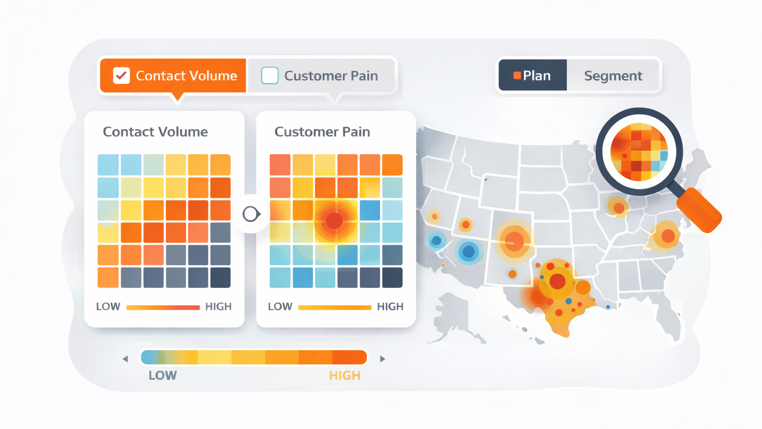 See the trouble hot spots